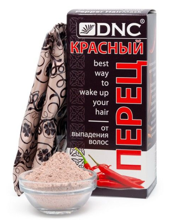 DNC Маска красный перец для волос от выпадения, маска для волос, против выпадения волос, 100 г, 1 шт.