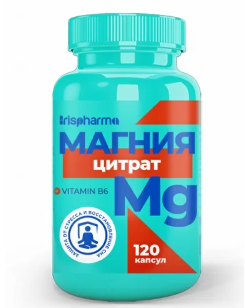 фото упаковки Irispharma Магния цитрат с витамином В6