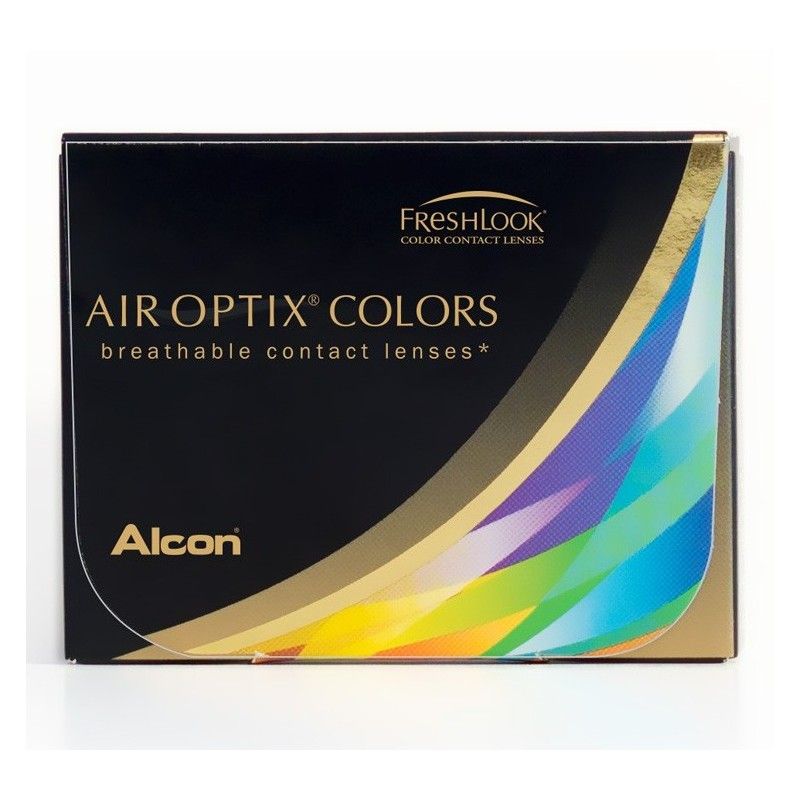 Alcon Air Optix Colors цветные контактные линзы, -0,00 D, Honey, 2 шт.