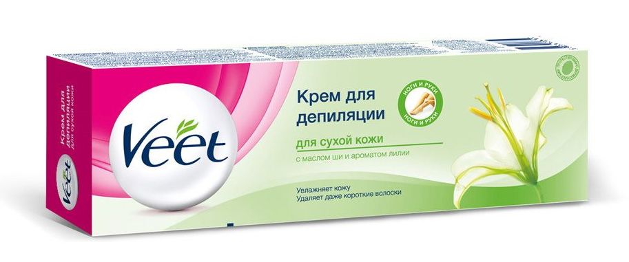 фото упаковки Veet крем для депиляции для сухой кожи