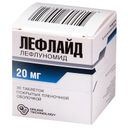 Лефлайд, 20 мг, таблетки, покрытые пленочной оболочкой, 30 шт.