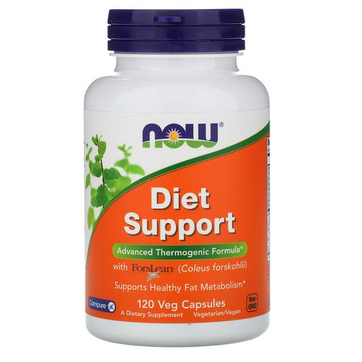 Now Diet Support Поддержка диеты, капсулы, 120 шт.
